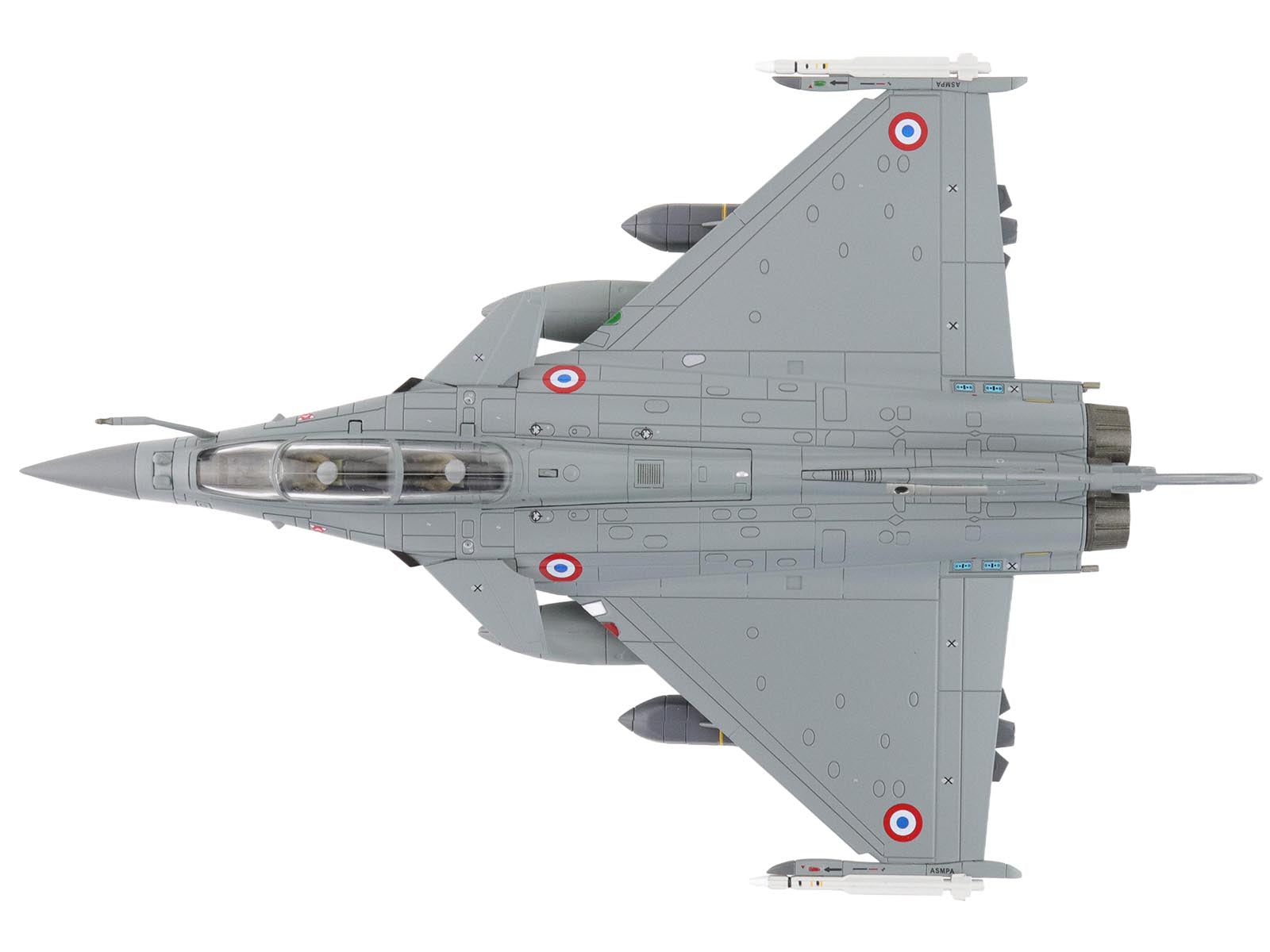 Dassault Rafale B Fighter Aircraft "113-IE/330 Libya" (2011) French Air Force "Air Power Series" 1/72 Diecast Model by Hobby Master - image 4