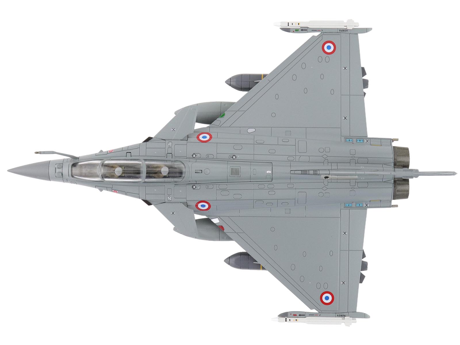 Dassault Rafale B Fighter Aircraft "113-IE/330 Libya" (2011) French Air Force "Air Power Series" 1/72 Diecast Model by Hobby Master - image 4