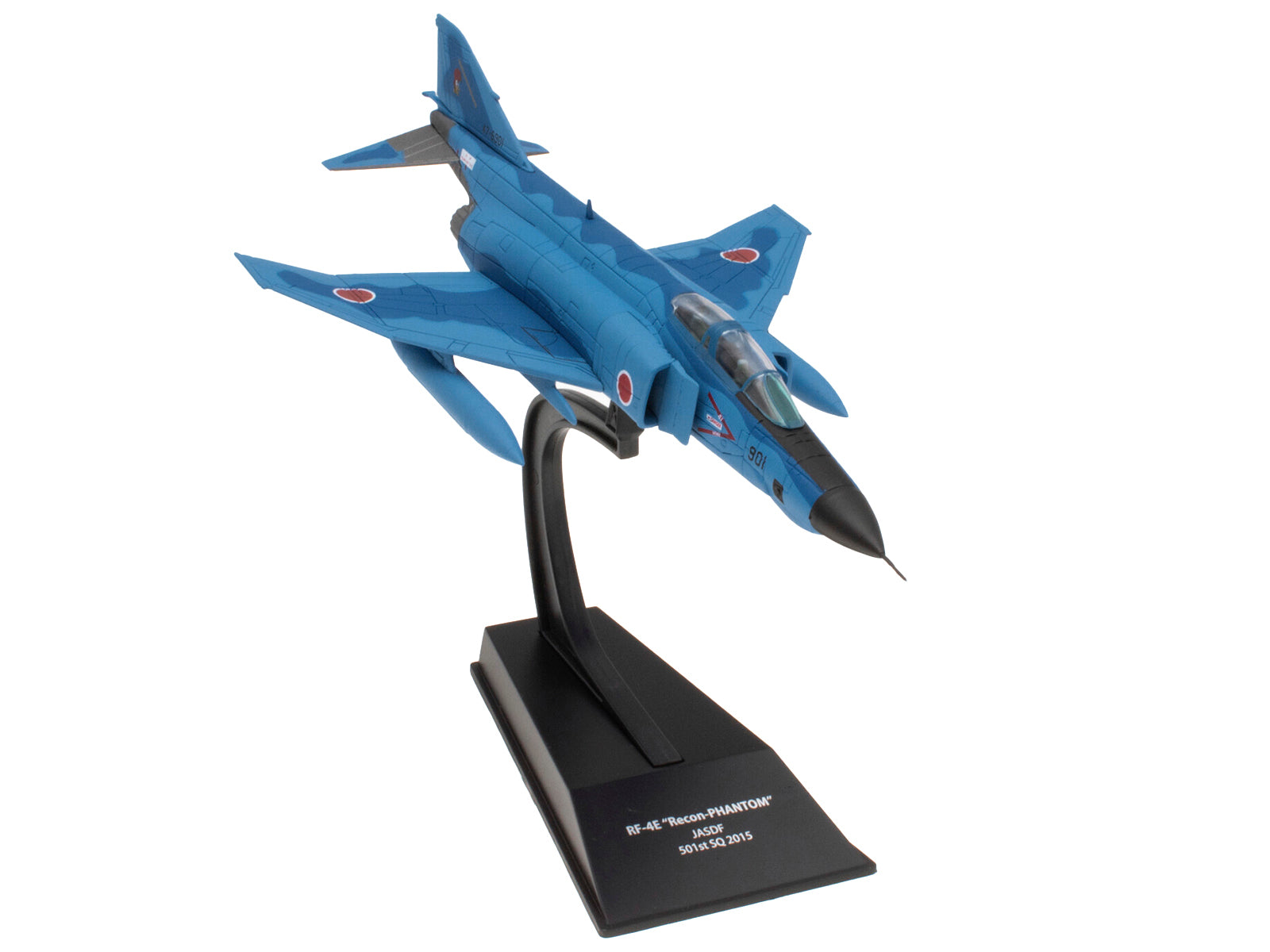 McDonnell Douglas RF-4E "Recon-Phantom" Aircraft "501st Squadron" (2015) Japan Air Self-Defense Force 1/100 Diecast Model by Hachette Collections - image 2