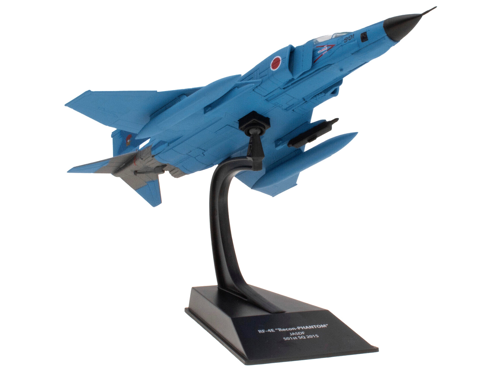 McDonnell Douglas RF-4E "Recon-Phantom" Aircraft "501st Squadron" (2015) Japan Air Self-Defense Force 1/100 Diecast Model by Hachette Collections - image 3