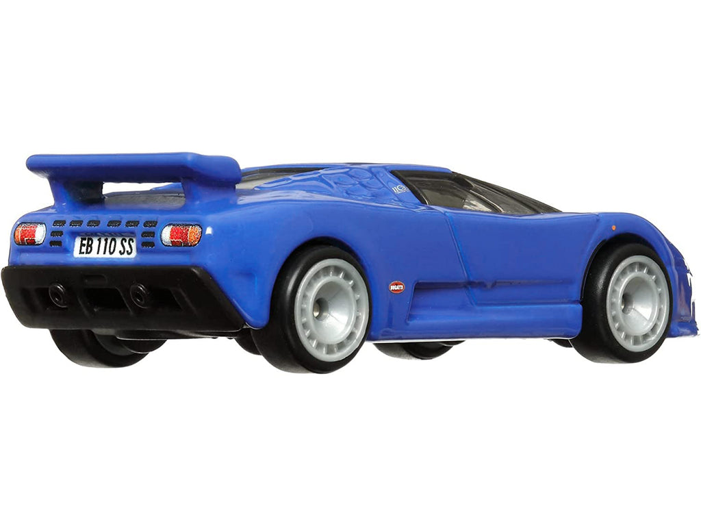 1994 Bugatti EB110 Blue "Exotic Envy" Series Diecast Model Car by Hot Wheels - image 3