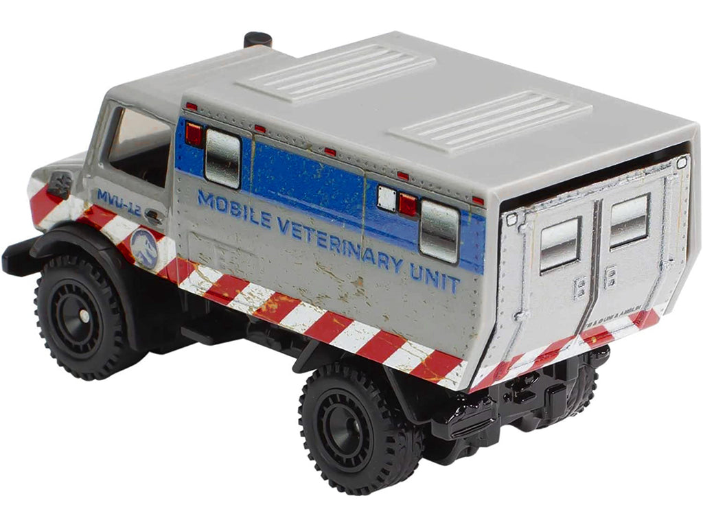 Mercedes-Benz Unimog U 1300 L "Mobile Veterinary Unit MVU-12" "Jurassic World" (2015) Movie Diecast Model Car by Hot Wheels - image 2