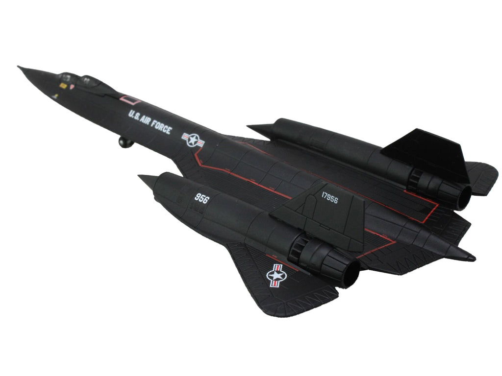 Lockheed SR-71B Blackbird Stealth Aircraft "9th Strategic Reconnaissance Wing Beale Air Base Gumby" United States Air Force 1/200 Diecast Model Airplane by Herpa - image 3