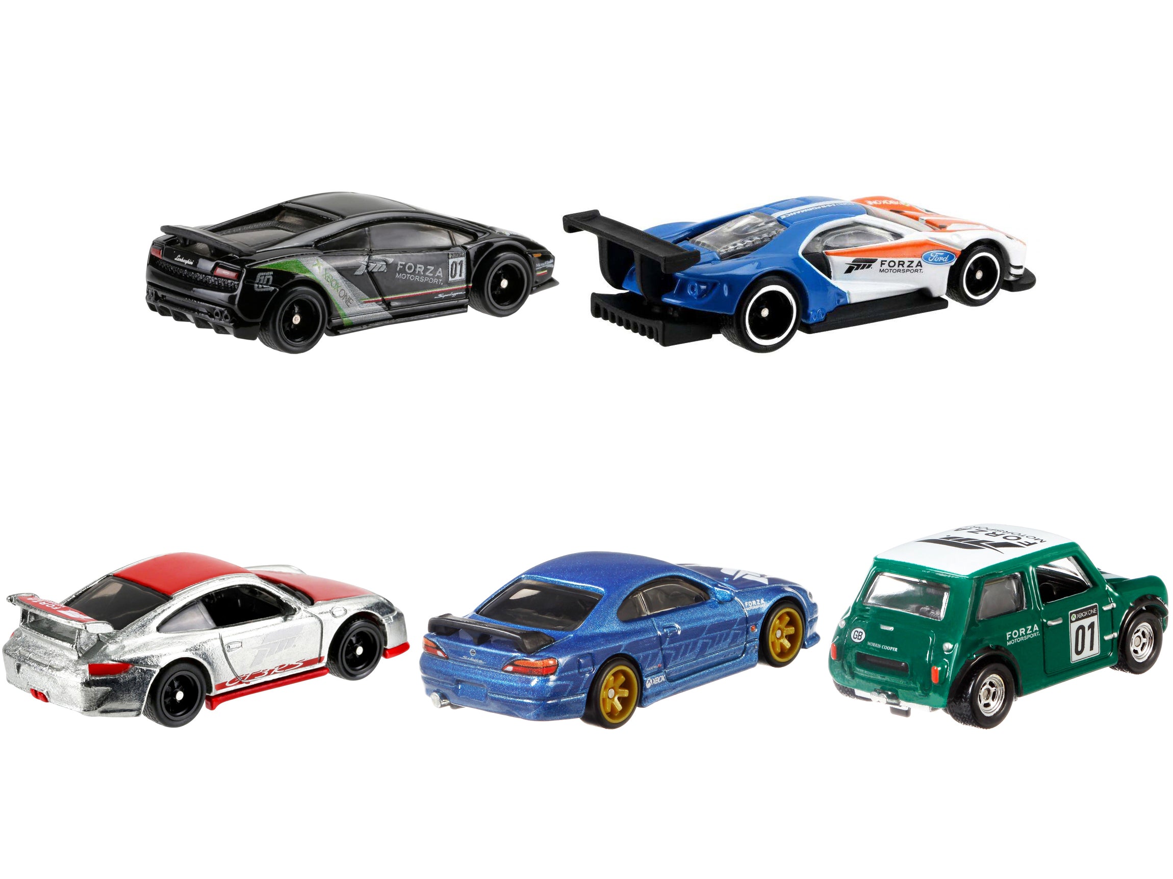 "Forza Motorsport" 5 piece Set Diecast Model Cars by Hot Wheels - image 3