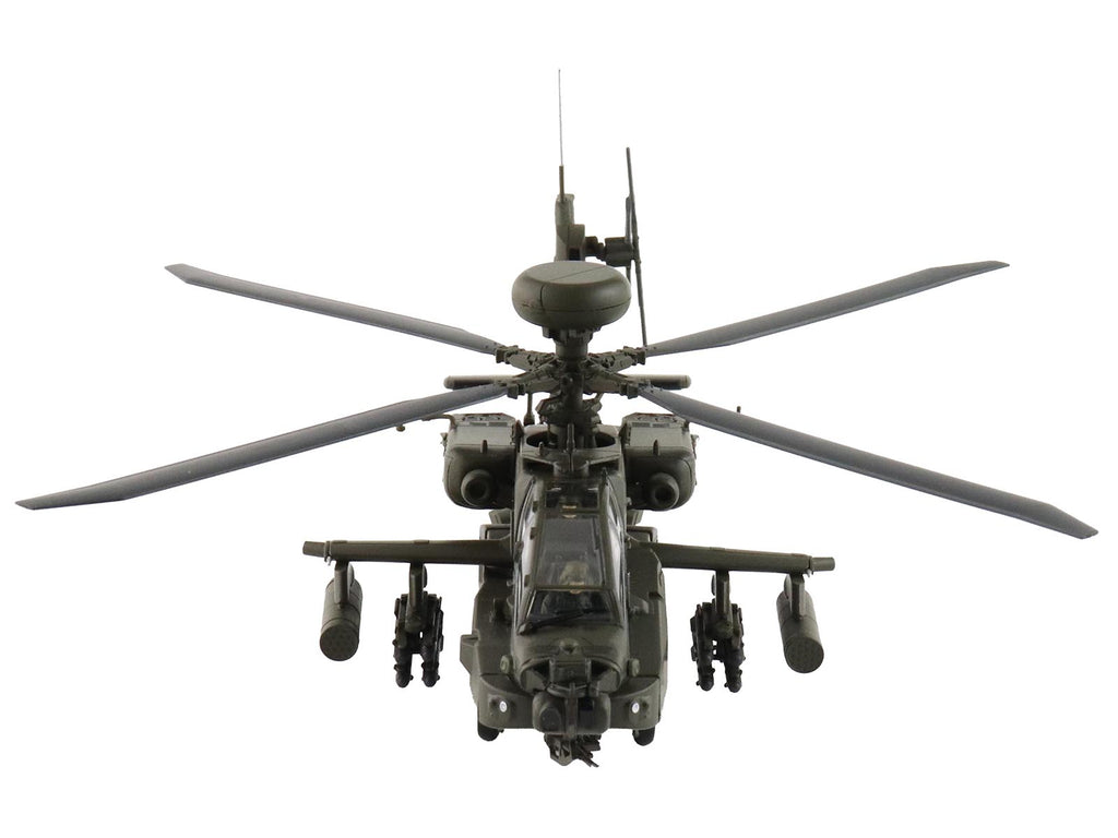 Boeing AH-64E Apache Echo Attack Helicopter "ZM714 Middle Wallop" (2022) British Army "Air Power Series" 1/72 Diecast Model by Hobby Master - image 3