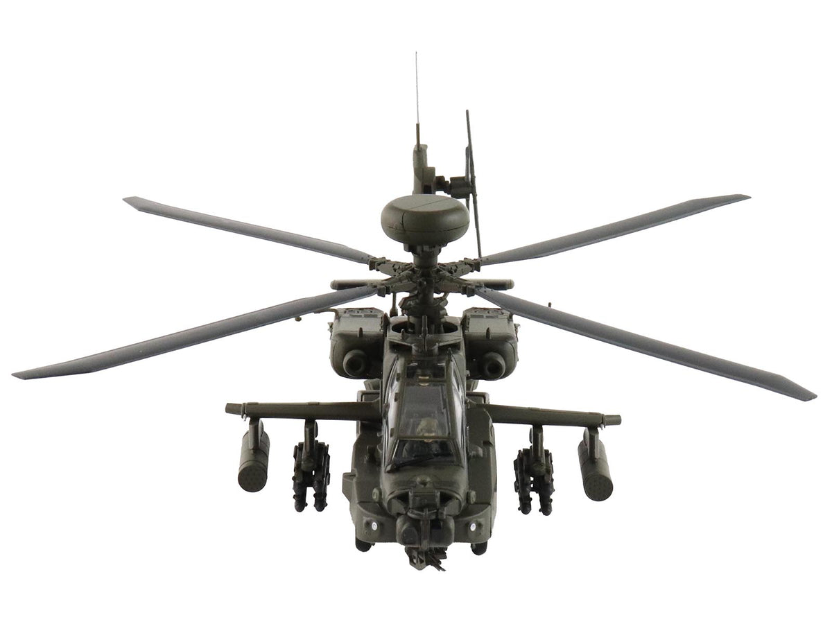 Boeing AH-64E Apache Echo Attack Helicopter "ZM714 Middle Wallop" (2022) British Army "Air Power Series" 1/72 Diecast Model by Hobby Master - image 3