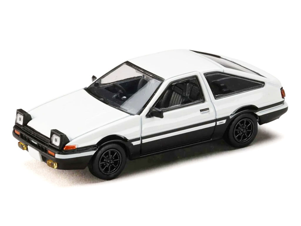 Toyota Sprinter Trueno AE86 "Initial D" Takumi vs. Takeshi Diorama Set with Cards 1/64 Diecast Model by Hobby Japan - image 2