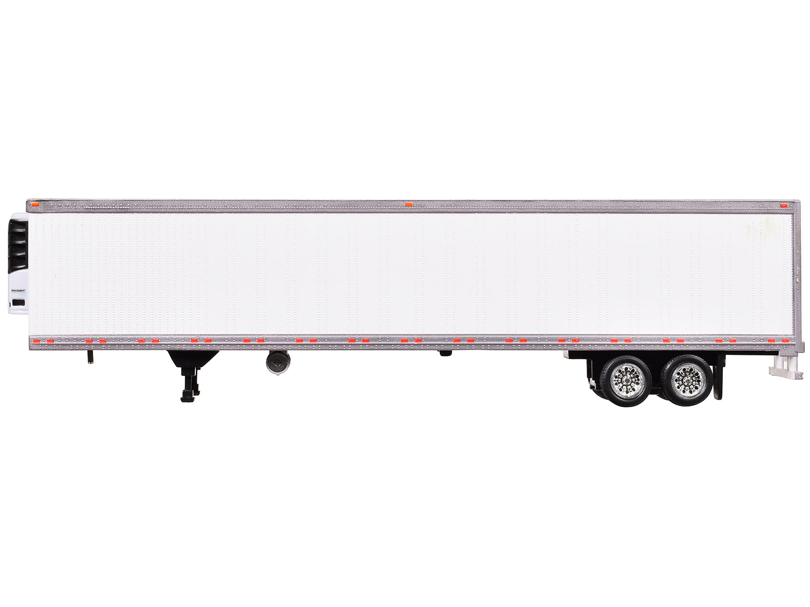 Box Trailer with Reefer White 1/87 (HO) Scale Plastic Model by HO Logistics - image 3