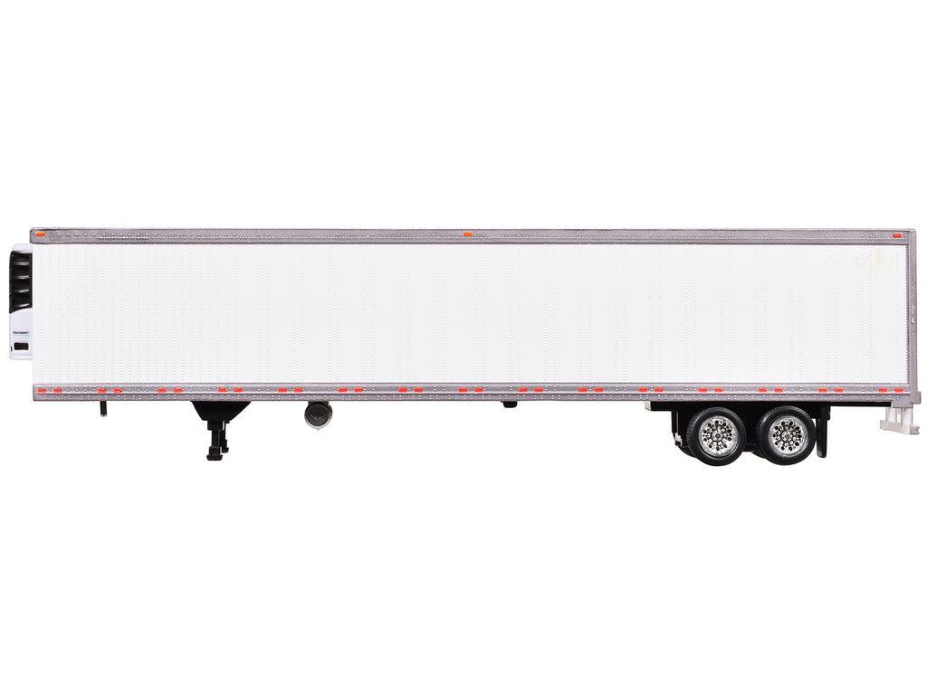 Box Trailer with Reefer White 1/87 (HO) Scale Plastic Model by HO Logistics - image 3