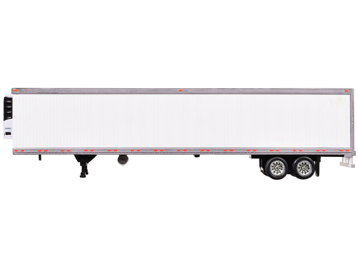 Box Trailer with Reefer White 1/87 (HO) Scale Plastic Model by HO Logistics - image 3