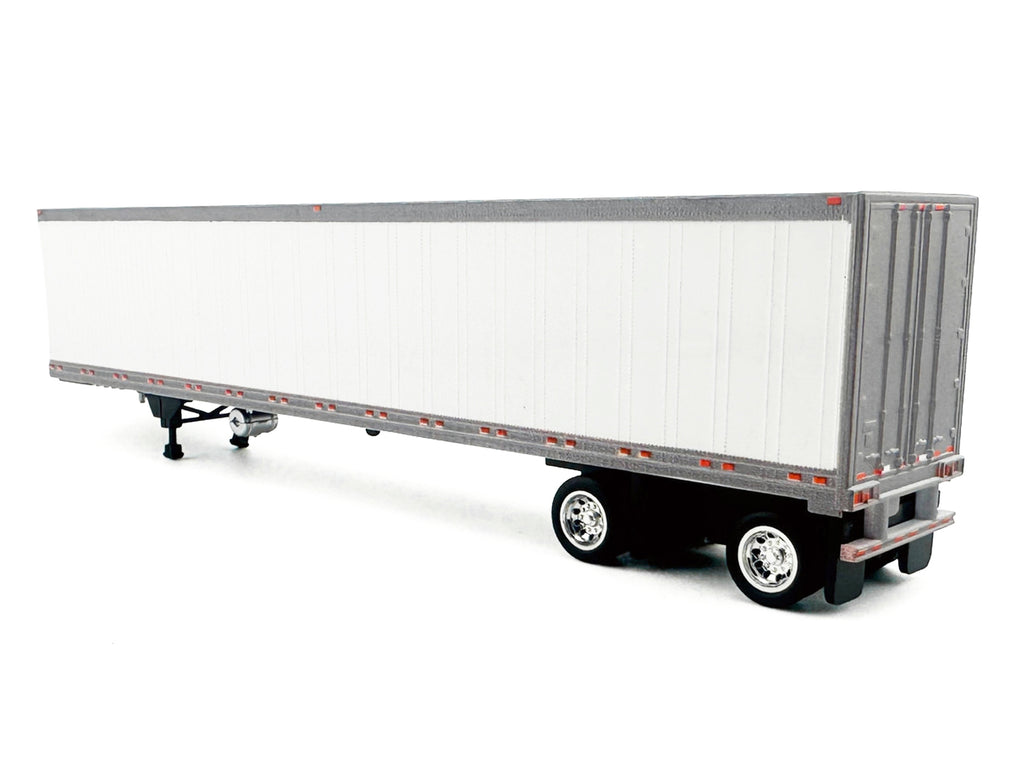 53' Spread Axle Refrigerated Trailer White 1/87 (HO) Plastic Model Car by HO Logistics - image 3
