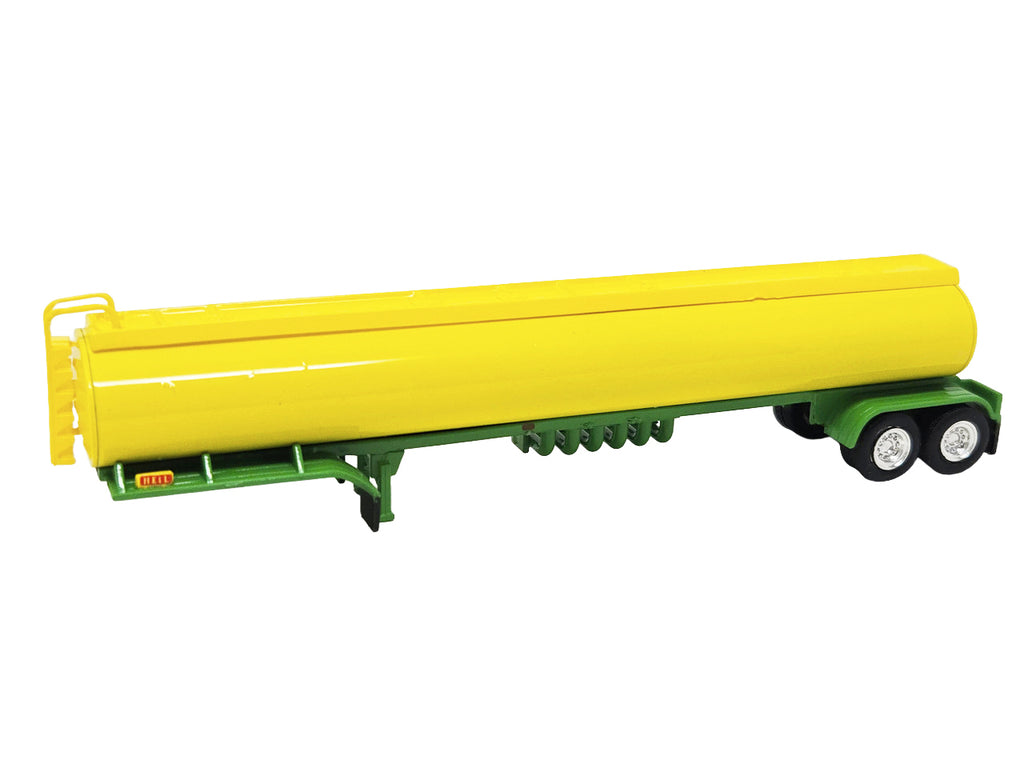 Tanker Trailer Yellow and Green 1/87 (HO) Scale Plastic Model by HO Logistics - image 2
