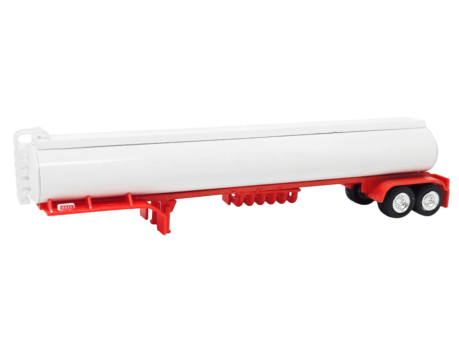 Tanker Trailer White and Red 1/87 (HO) Scale Plastic Model by HO Logistics - image 2