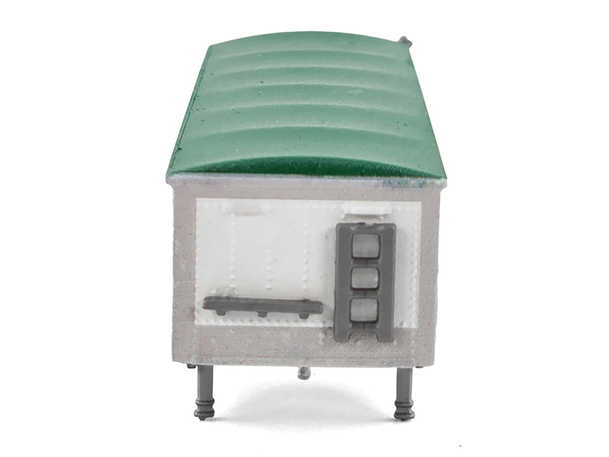 Covered Grain Trailer White with Green Tarp "SunGlo - Cargill" 1/87 (HO) Plastic Model Car by HO Logistics - image 4