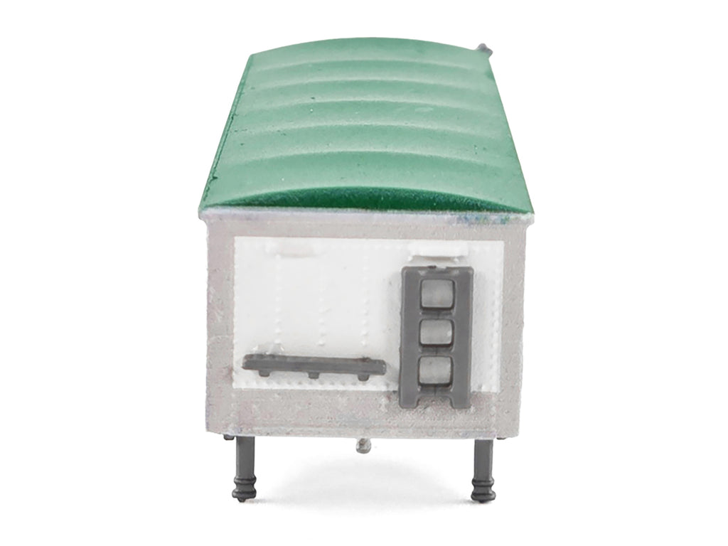 Covered Grain Trailer White with Green Tarp "Cargill" 1/87 (HO) Plastic Model Car by HO Logistics - image 4