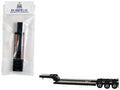 Low Boy Flatbed Trailer Black 1/87 (HO) Plastic Model Car by HO Logistics