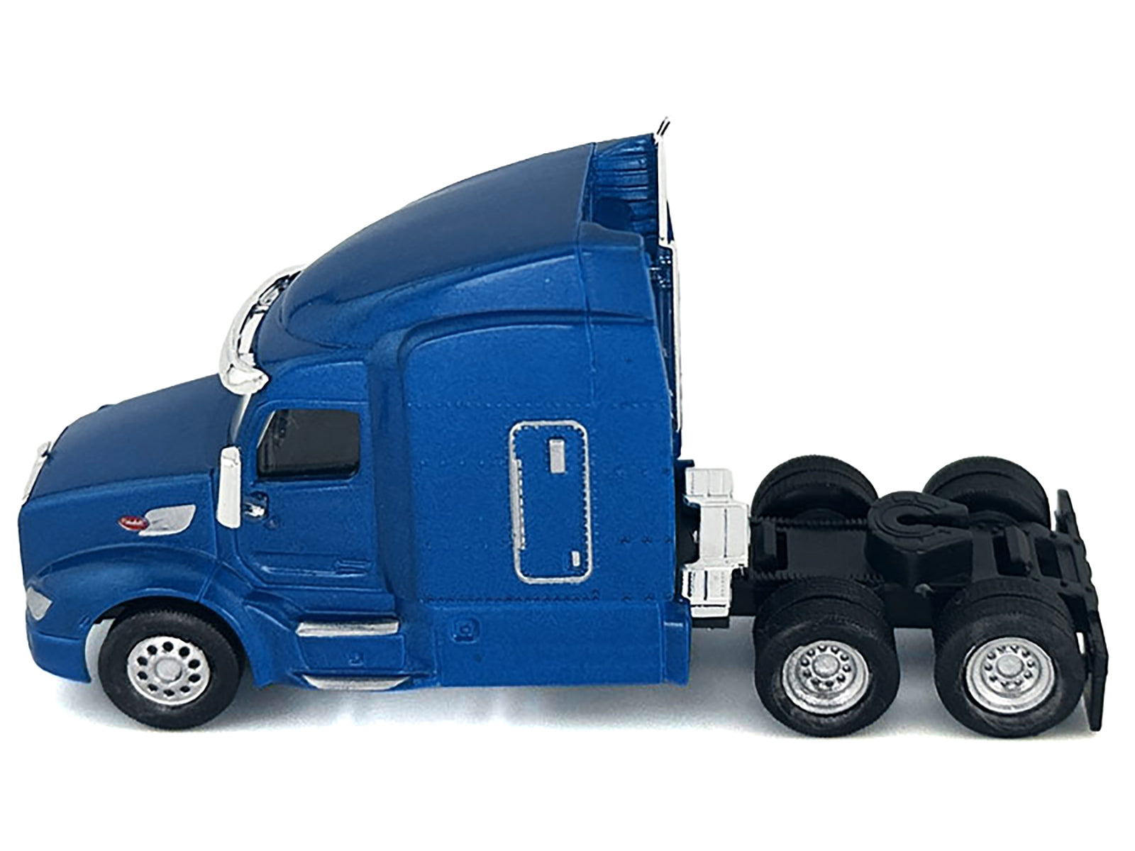 Peterbilt 579 Sleeper Cab Blue Metallic 1/87 (HO) Plastic Model Car by HO Logistics - image 3