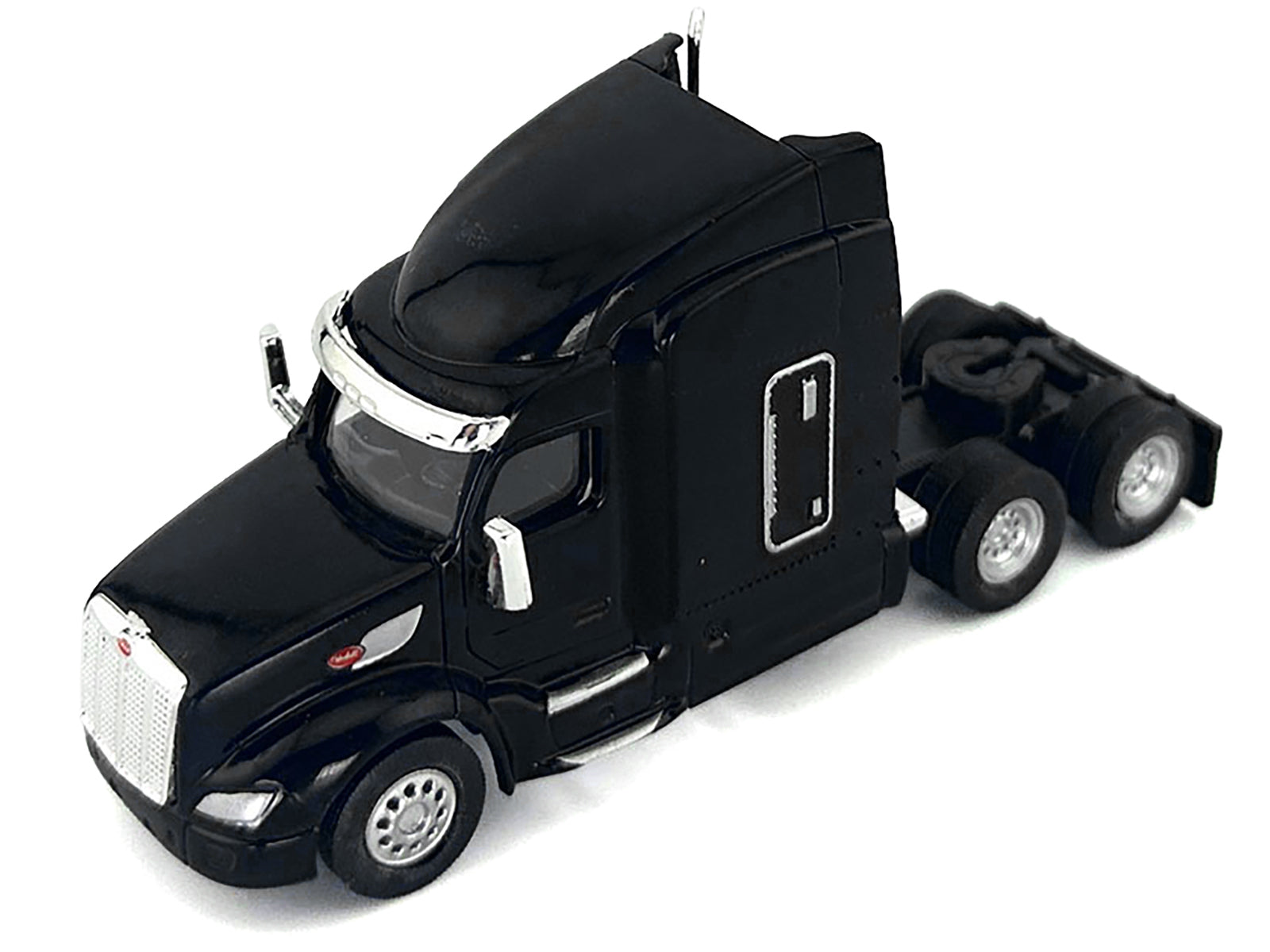 Peterbilt 579 Sleeper Cab Black 1/87 (HO) Plastic Model Car by HO Logistics - image 2