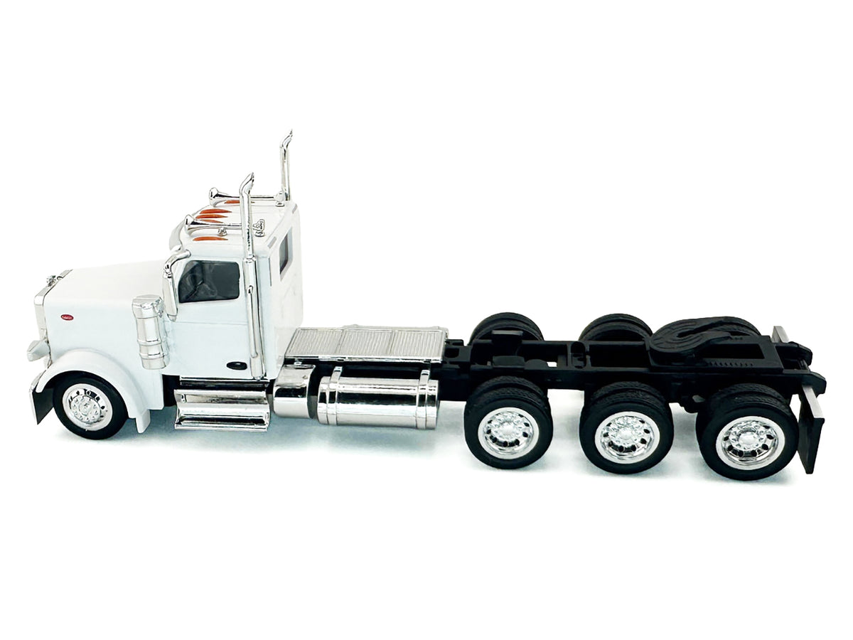Peterbilt 589 3-Axel Day Cab White 1/87 (HO) Plastic Model Car by HO Logistics - image 3