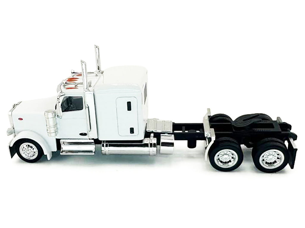 Peterbilt 589 Truck with 72 Inch Sleeper White 1/87 (HO) Plastic Model Car by HO Logistics - image 2