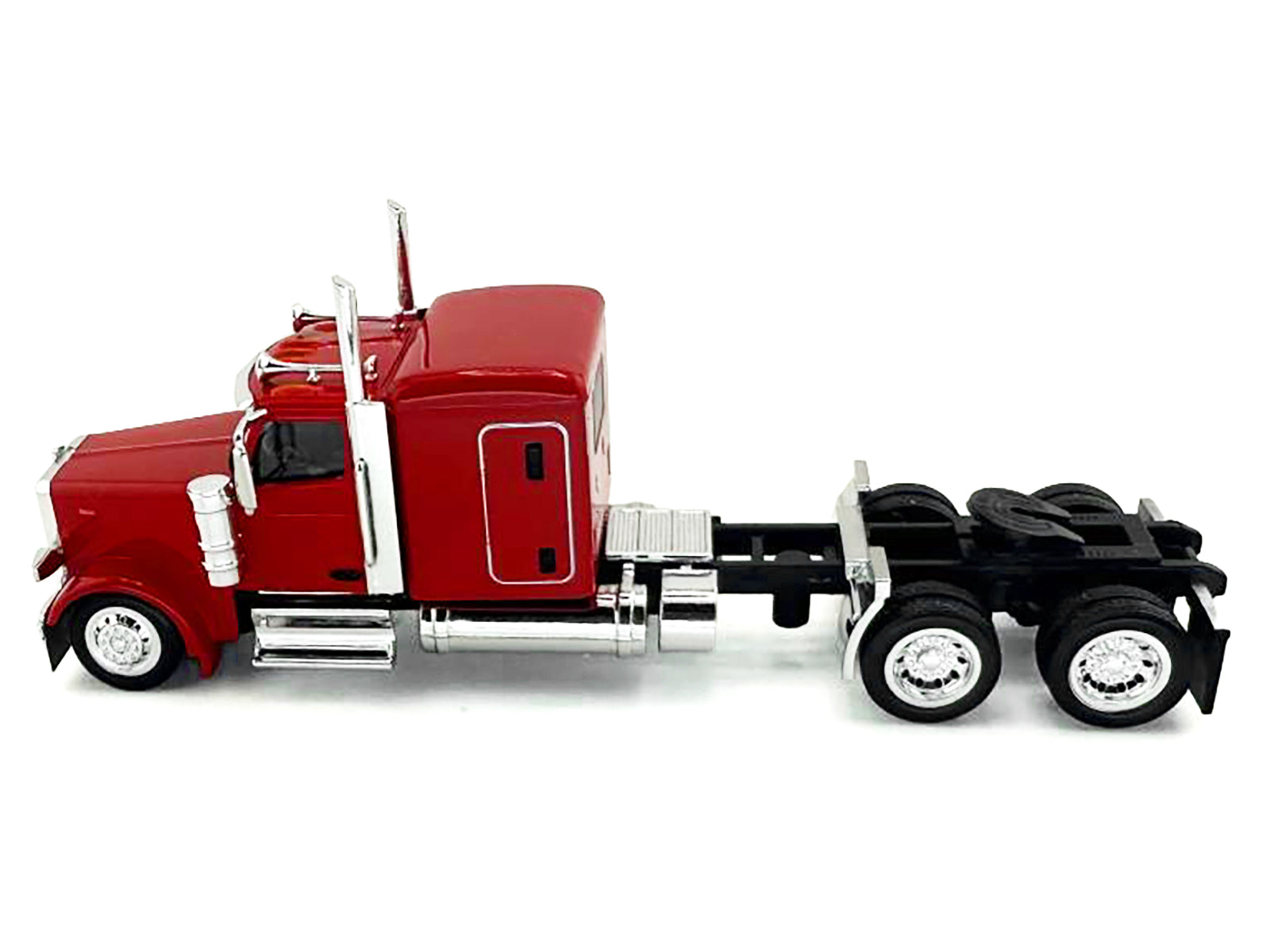 Peterbilt 589 Truck with 72 Inch Sleeper Red 1/87 (HO) Plastic Model Car by HO Logistics - image 2