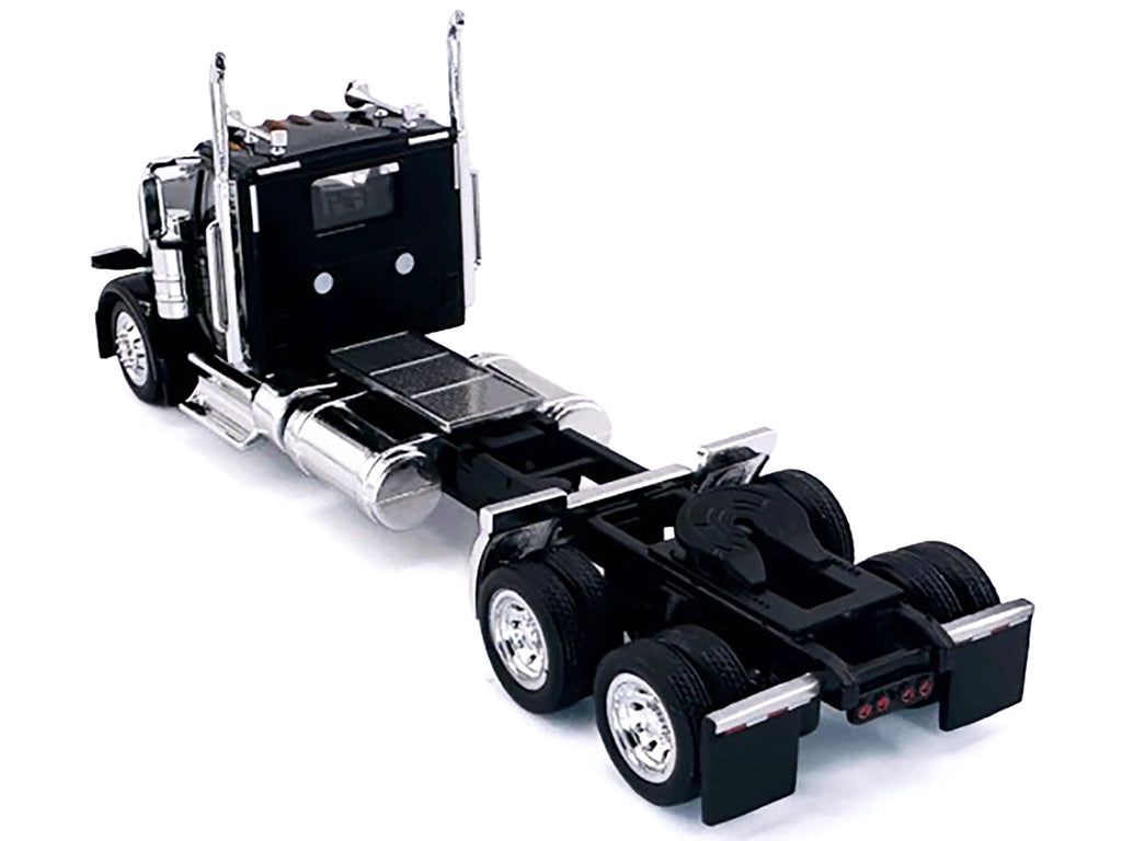 Peterbilt 589 2-Axel Day Cab Black 1/87 (HO) Plastic Model Car by HO Logistics - image 3