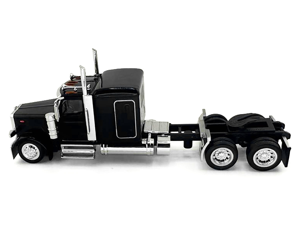 Peterbilt 589 Truck with 72 Inch Sleeper Black 1/87 (HO) Plastic Model Car by HO Logistics - image 2