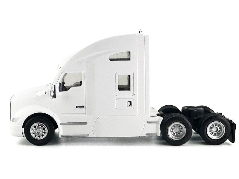 Kenworth T680 Sleeper Cab White 1/87 (HO) Plastic Model Car by HO Logistics - image 3