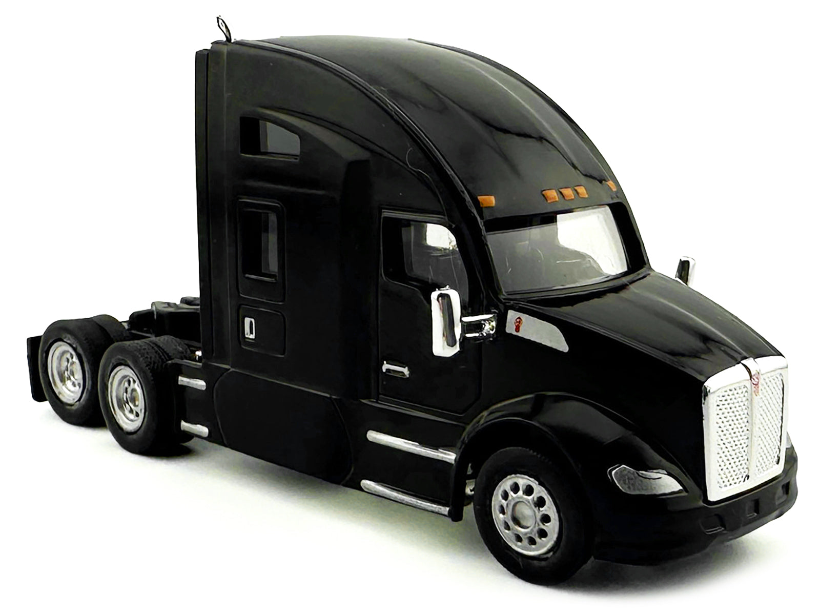 Kenworth T680 Sleeper Cab Black 1/87 (HO) Plastic Model Car by HO Logistics - image 2