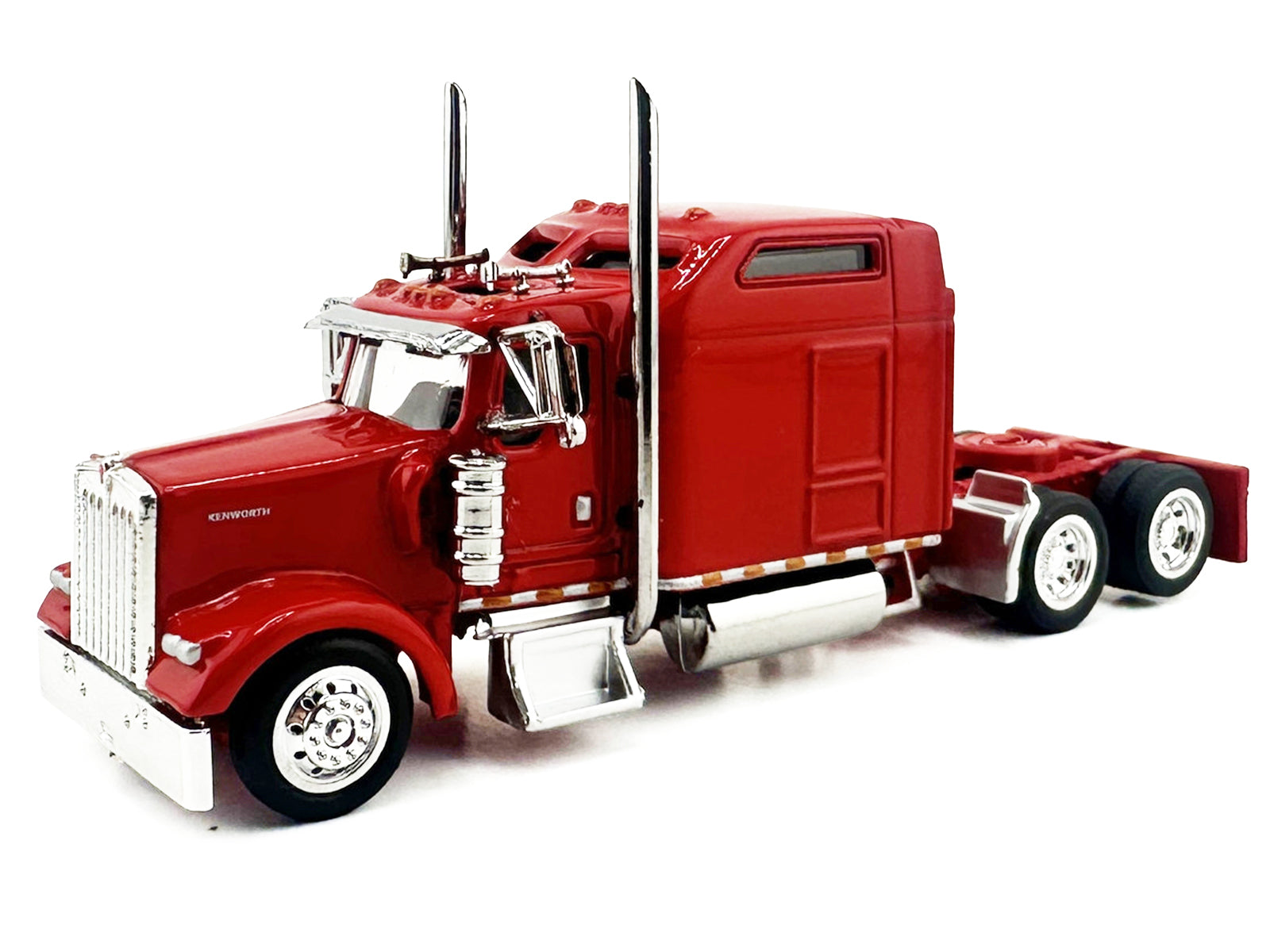 Kenworth W900L Truck Tractor with Sleeper Cab Red 1/87 (HO) Scale Plastic Model Car by HO Logistics - image 2