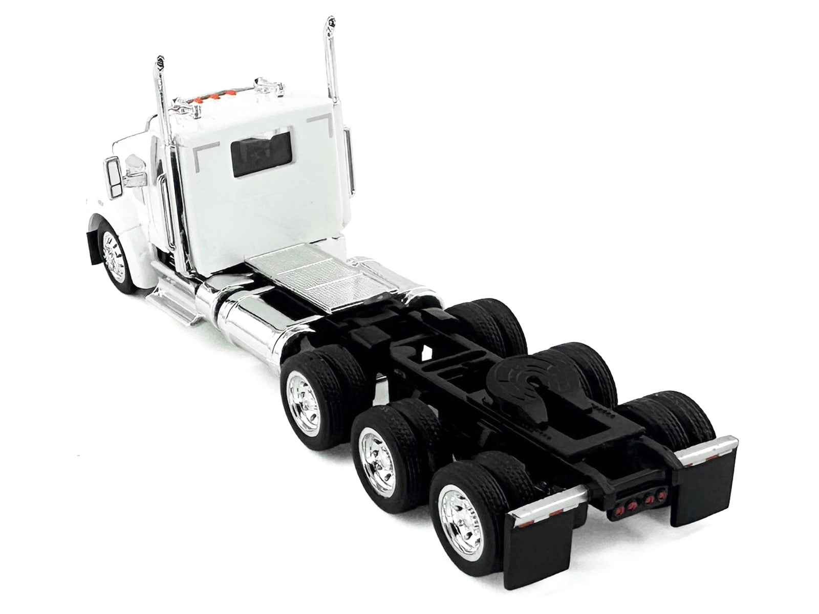 Kenworth W990 3-Axel Day Cab White 1/87 (HO) Plastic Model Car by HO Logistics - image 3
