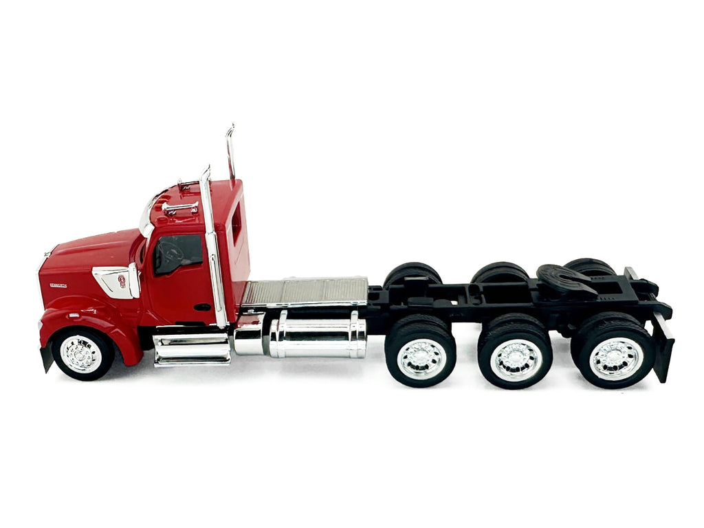 Kenworth W990 3-Axel Day Cab Red 1/87 (HO) Plastic Model Car by HO Logistics - image 2