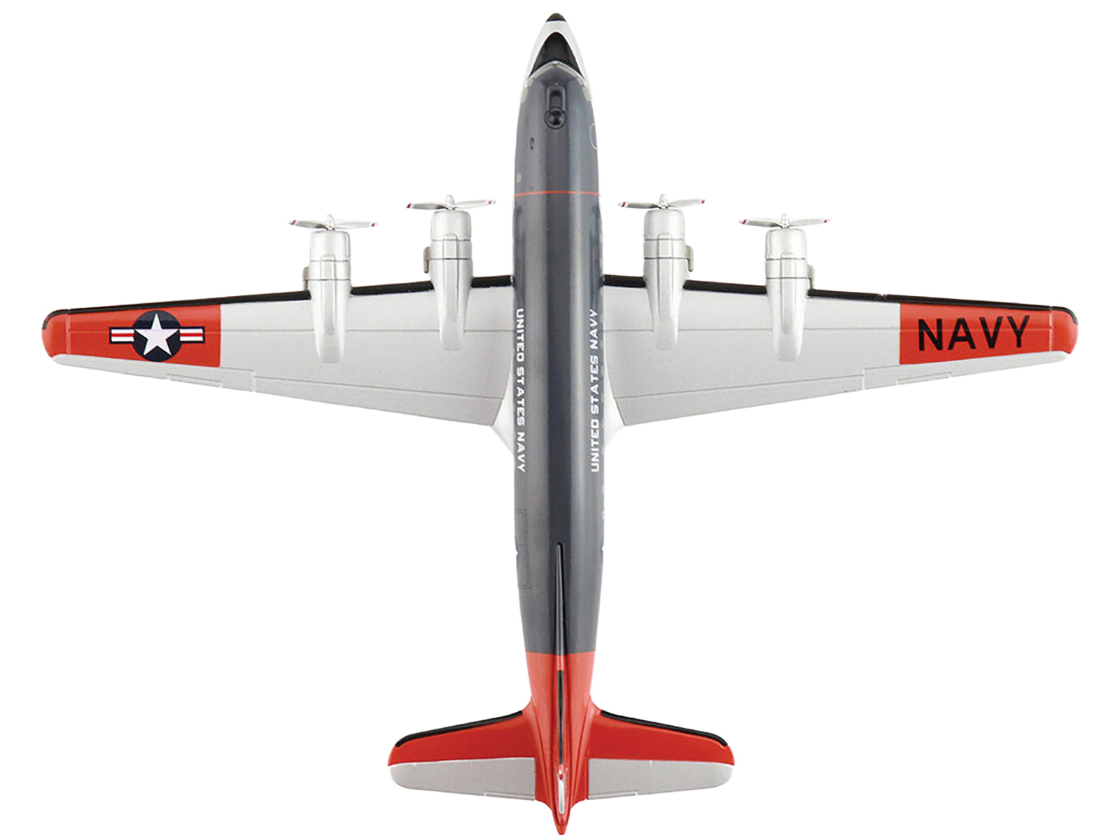 Douglas R5D-3 Skymaster Transport Aircraft "Operation Deep Freeze" (1950s) United States Navy "Airliner Series" 1/200 Diecast Model by Hobby Master - image 3