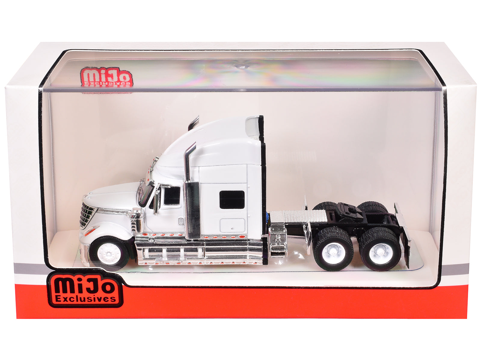 2010 International Lonestar Truck Tractor White 1/64 Diecast Model by IXO Models - image 3
