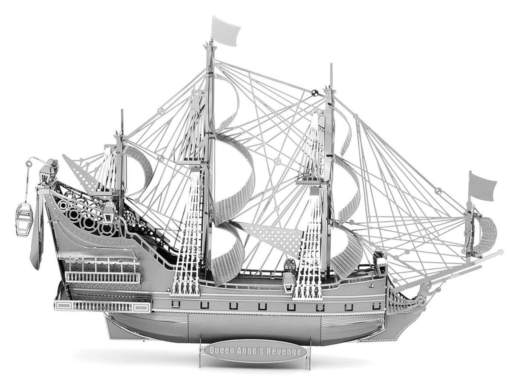 Model Kit Queen Anne's Revenge Ship (Challenging Difficulty) Steel Model by Metal Earth - image 2