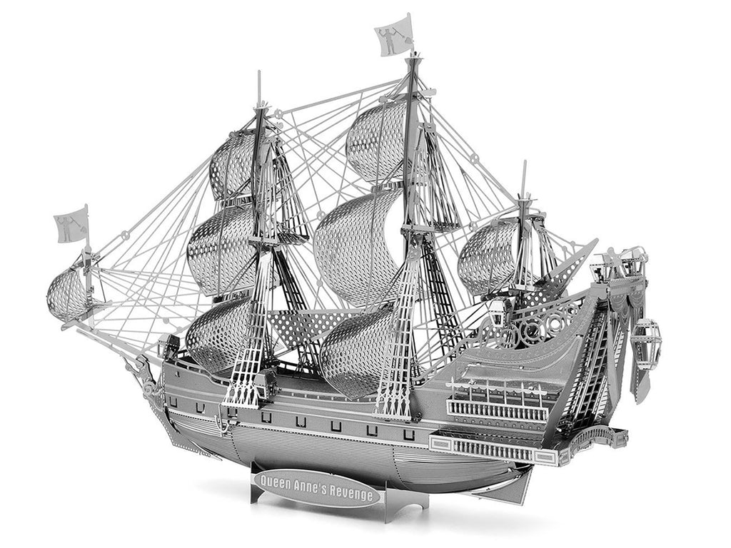 Model Kit Queen Anne's Revenge Ship (Challenging Difficulty) Steel Model by Metal Earth - image 3