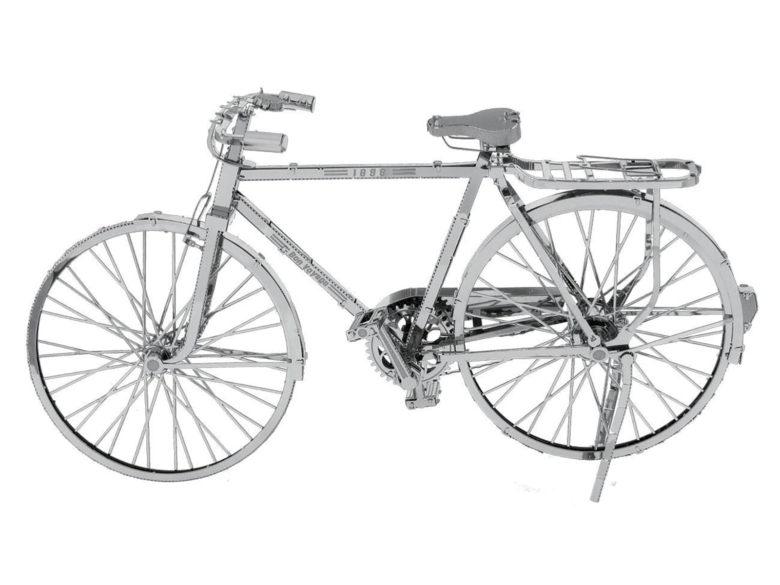 Model Kit Classic Bicycle "Bon Voyage" (Challenging Difficulty) Steel Model by Metal Earth - image 3