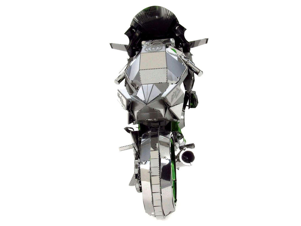 Model Kit Kawasaki Ninja H2R Motorcycle (Expert Difficulty) Steel Model by Metal Earth - image 3