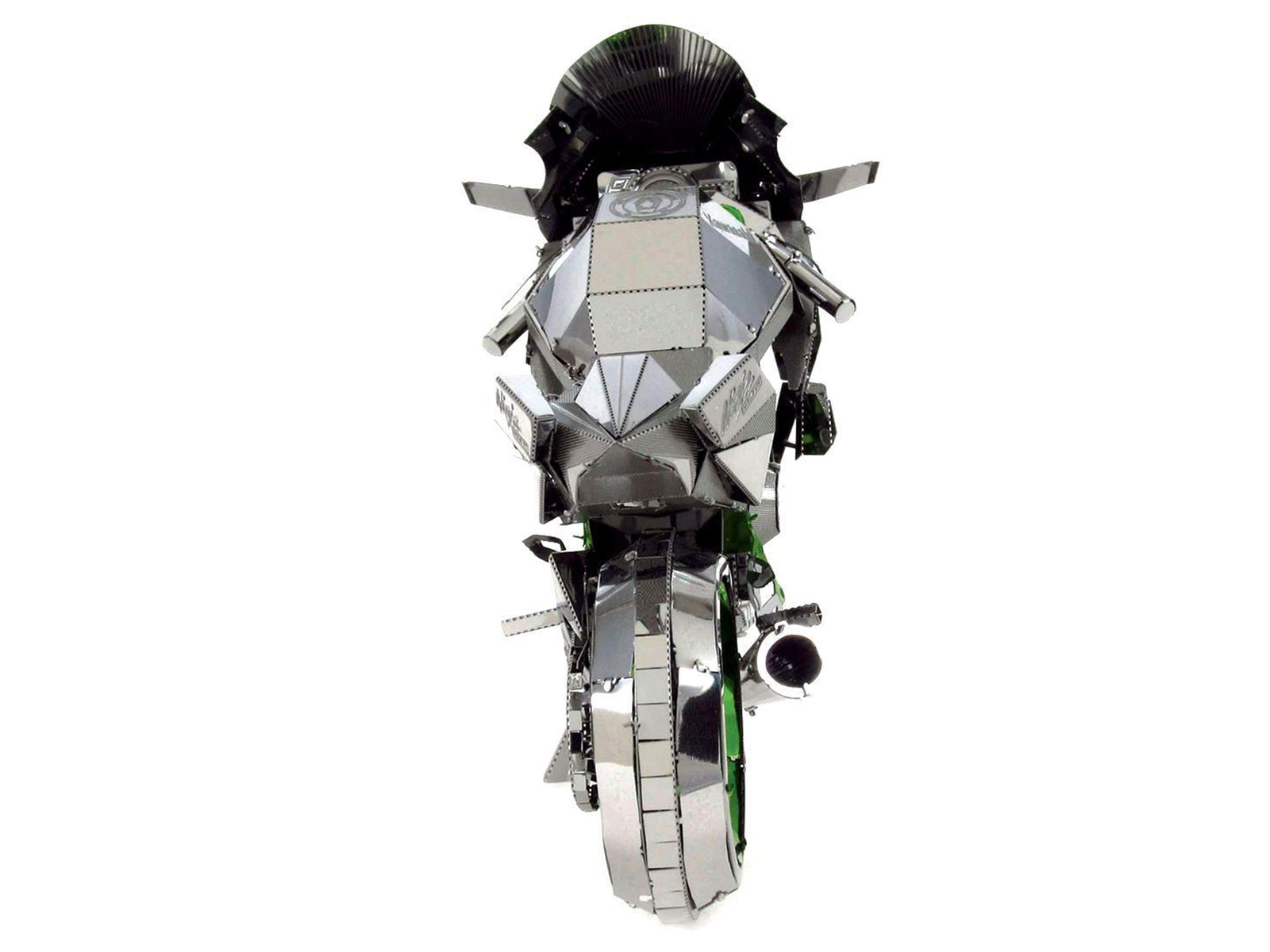 Model Kit Kawasaki Ninja H2R Motorcycle (Expert Difficulty) Steel Model by Metal Earth - image 3