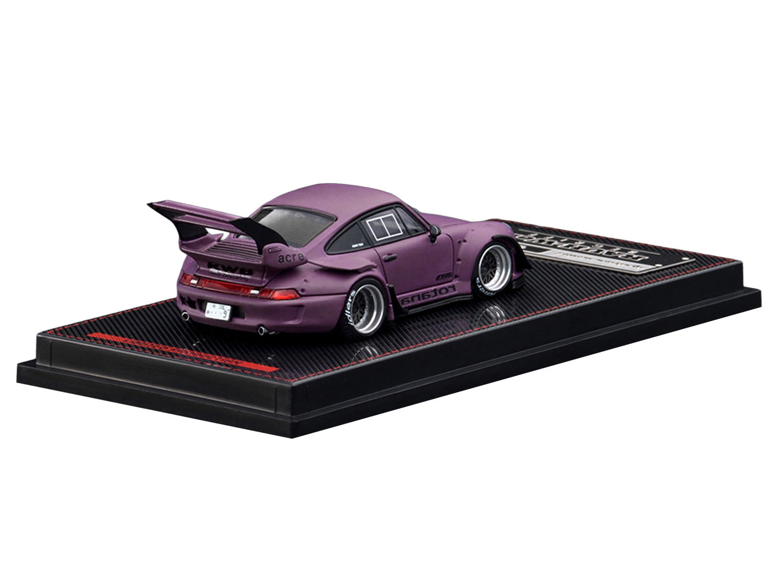 RWB 993 "Rotana" Matt Purple 1/64 Diecast Model Car by Ignition Model
