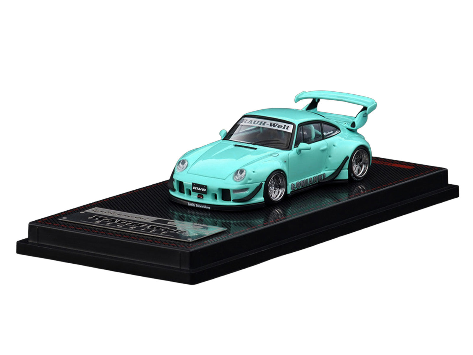 RWB 993 "Lomianki" Blue Green 1/64 Diecast Model Car by Ignition Model - image 2