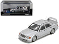 Mercedes-Benz 190E 2.5-16 Evolution II Silver Metallic 1/64 Diecast Model Car by Inno Models
