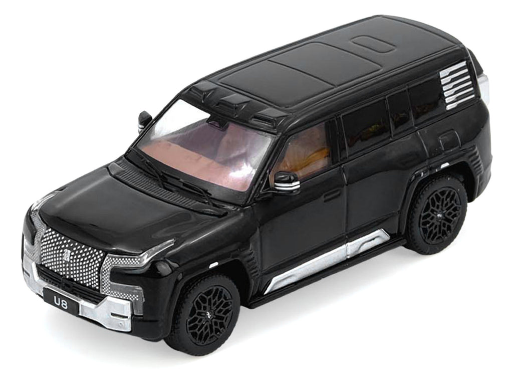 Yangwang U8 Black 1/64 Diecast Model Car by Inno Models - image 2