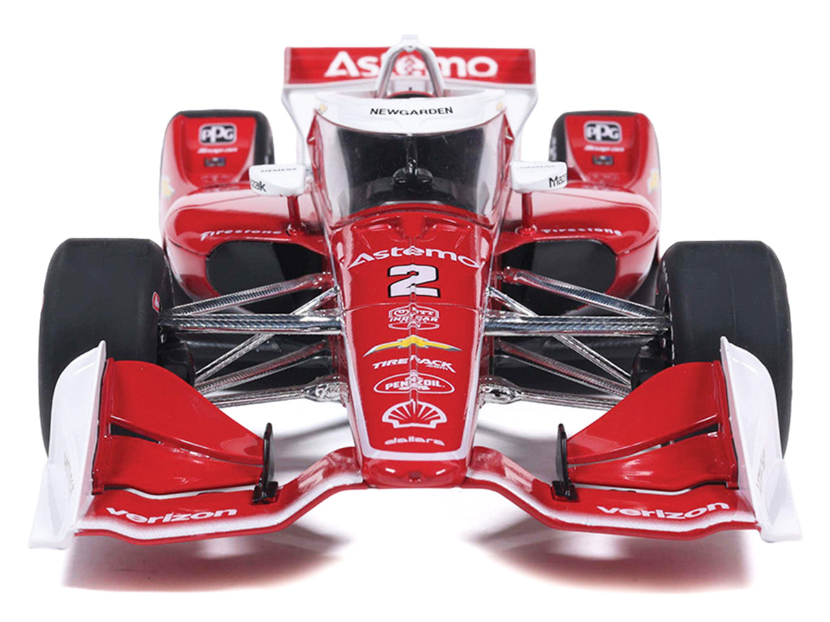 Dallara IndyCar #2 Josef Newgarden "Astemo" Team Penske (Road Course Configuration) "NTT IndyCar Series" (2026) 1/18 Diecast Model Car by IXO Models - image 4