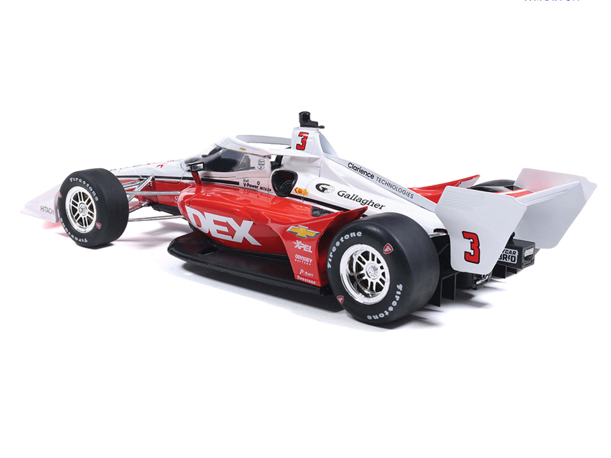 Dallara IndyCar #3 Scott McLaughlin "DEX" Team Penske (Road Course Configuration) "NTT IndyCar Series" (2026) 1/18 Diecast Model Car by IXO Models - image 3