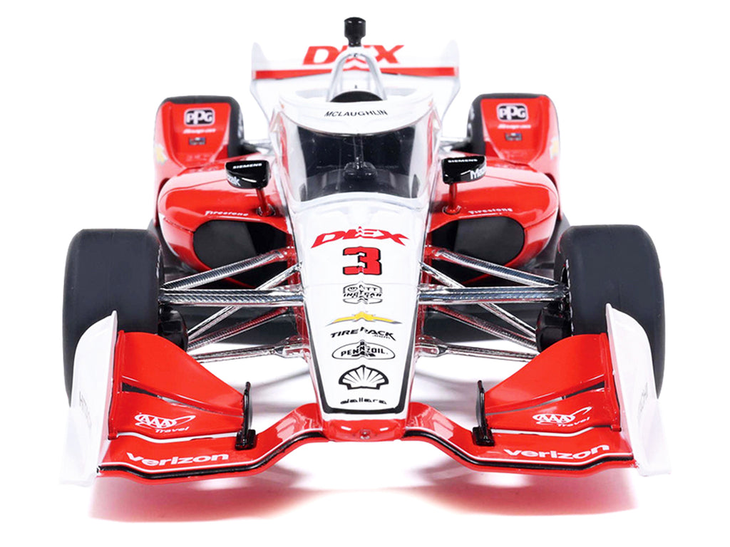 Dallara IndyCar #3 Scott McLaughlin "DEX" Team Penske (Road Course Configuration) "NTT IndyCar Series" (2026) 1/18 Diecast Model Car by IXO Models - image 4