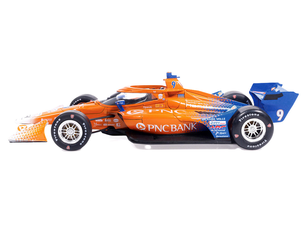 Dallara IndyCar #9 Scott Dixon "PNC Bank" Chip Ganassi Racing (Road Course Configuration) "NTT IndyCar Series" (2026) 1/18 Diecast Model Car by IXO Models - image 2