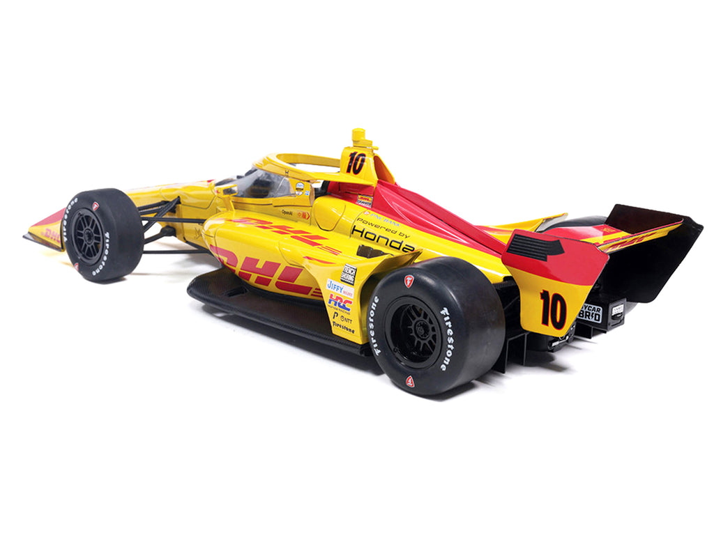 Dallara IndyCar #10 Alex Palou "DHL" Chip Ganassi Racing (Road Course Configuration) "NTT IndyCar Series" (2026) 1/18 Diecast Model Car by IXO Models - image 3
