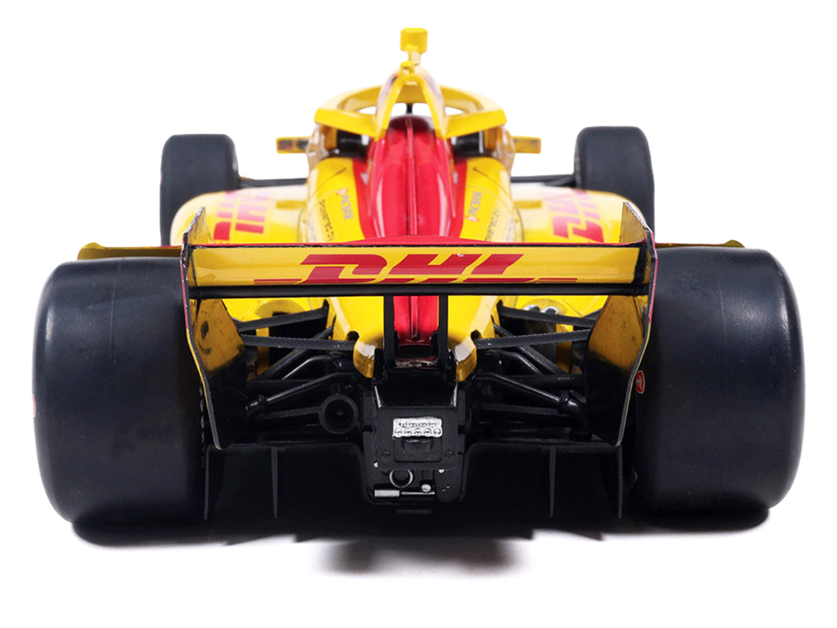 Dallara IndyCar #10 Alex Palou "DHL" Chip Ganassi Racing (Road Course Configuration) "NTT IndyCar Series" (2026) 1/18 Diecast Model Car by IXO Models - image 5