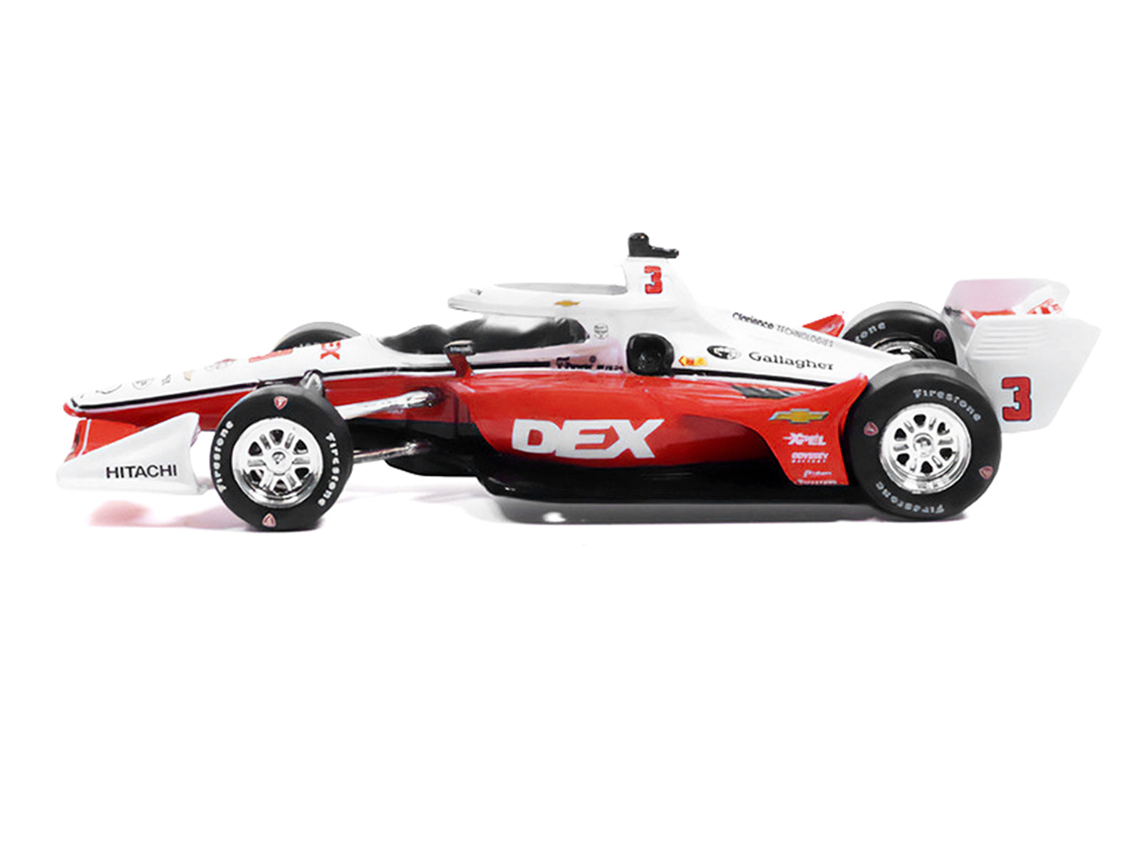Dallara IndyCar #3 Scott McLaughlin "DEX" Team Penske (Road Course Configuration) "NTT IndyCar Series" (2026) 1/64 Diecast Model by IXO Models - image 2